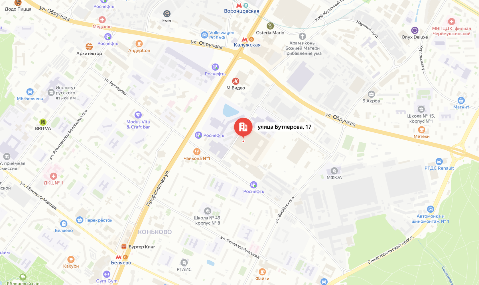 Dream Pools на карте
