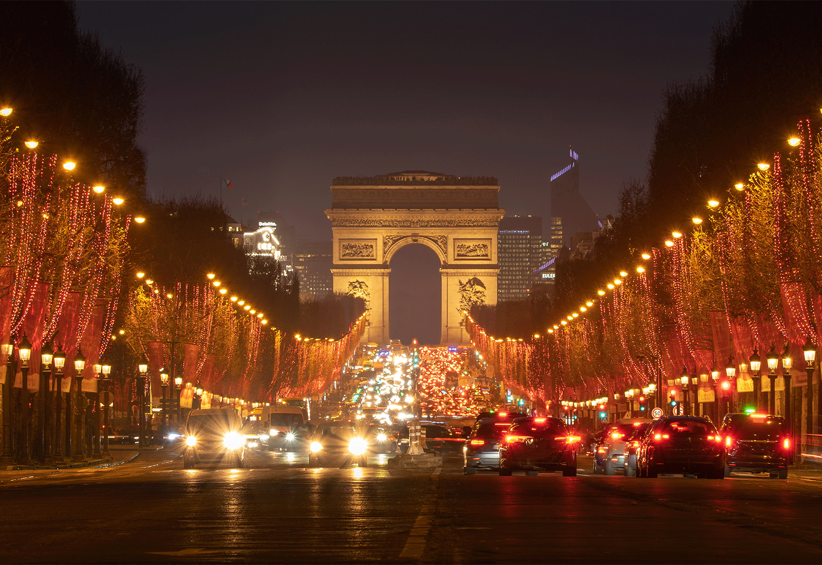 Champs Elysee marche noel