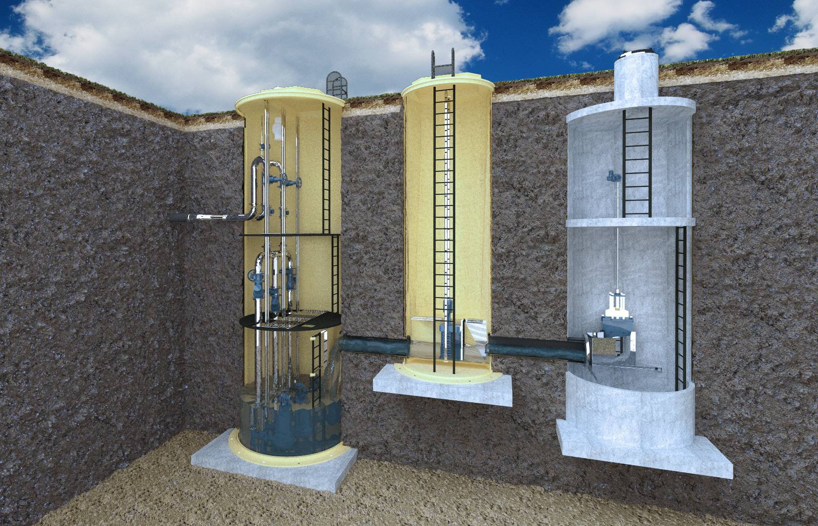 Канализационные насосные станции
