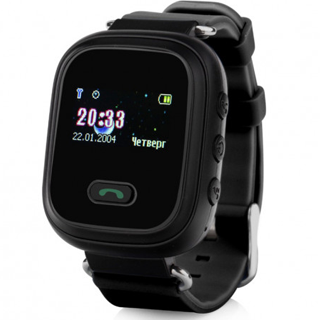 Детские смарт часы-телефон Smart Baby Watch Q60 черные - Smart Baby