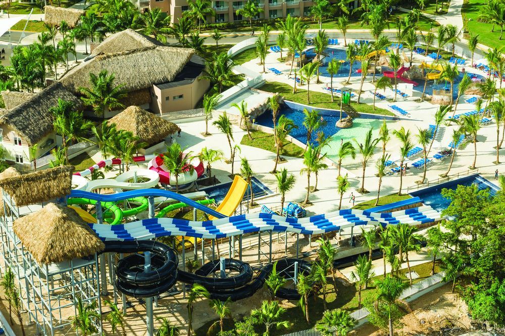 Аквапарк в отеле Memories Splash Punta Cana