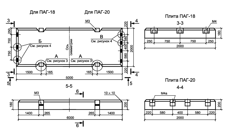 Толщина 18. Плита Аэродромная ПАГ 18а600. Плита ПАГ-18а800. Плиты ПАГ 14 чертеж. Аэродромная плита ПАГ-18 армирование.