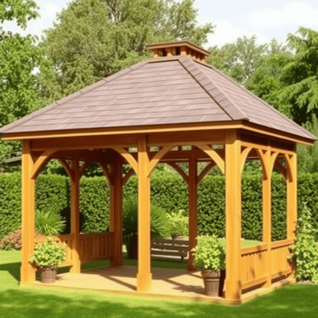 Беседка своими руками: материалы, строительство и ошибки.