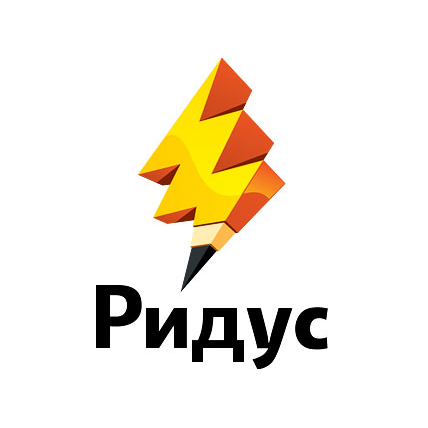 Логотип для агентства гражданской журналистики «Ридус»