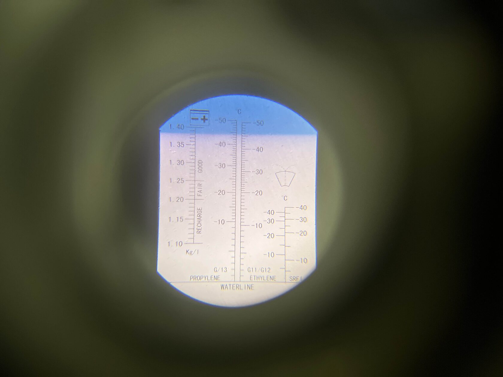 Контроль плотности антифриза Kia K5