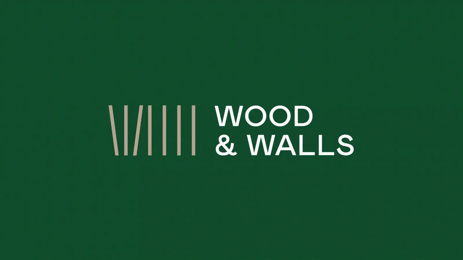 Wood & Walls · бренд – обложка проекта
