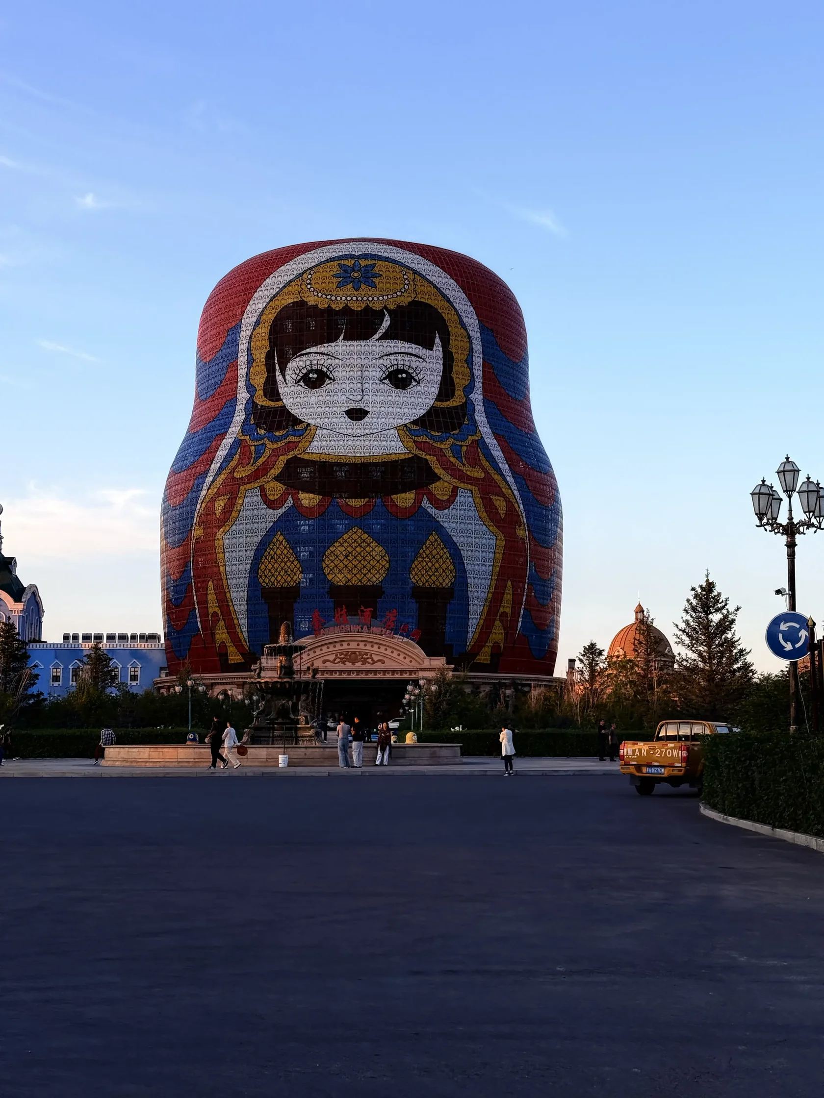 Соседний корпус комплекса Матрешка