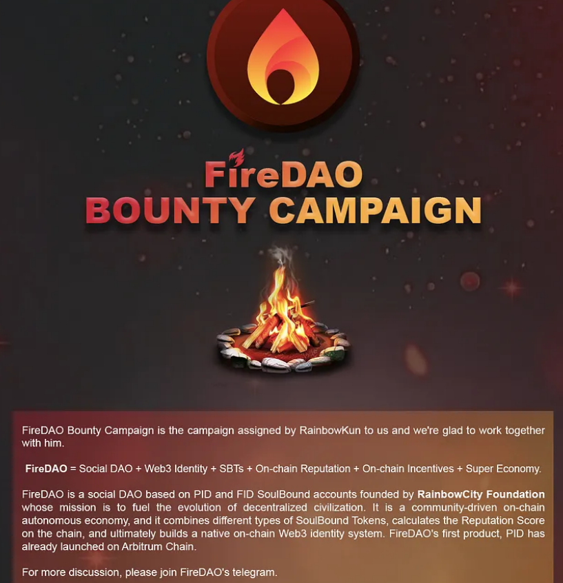 Bounty Campaign example