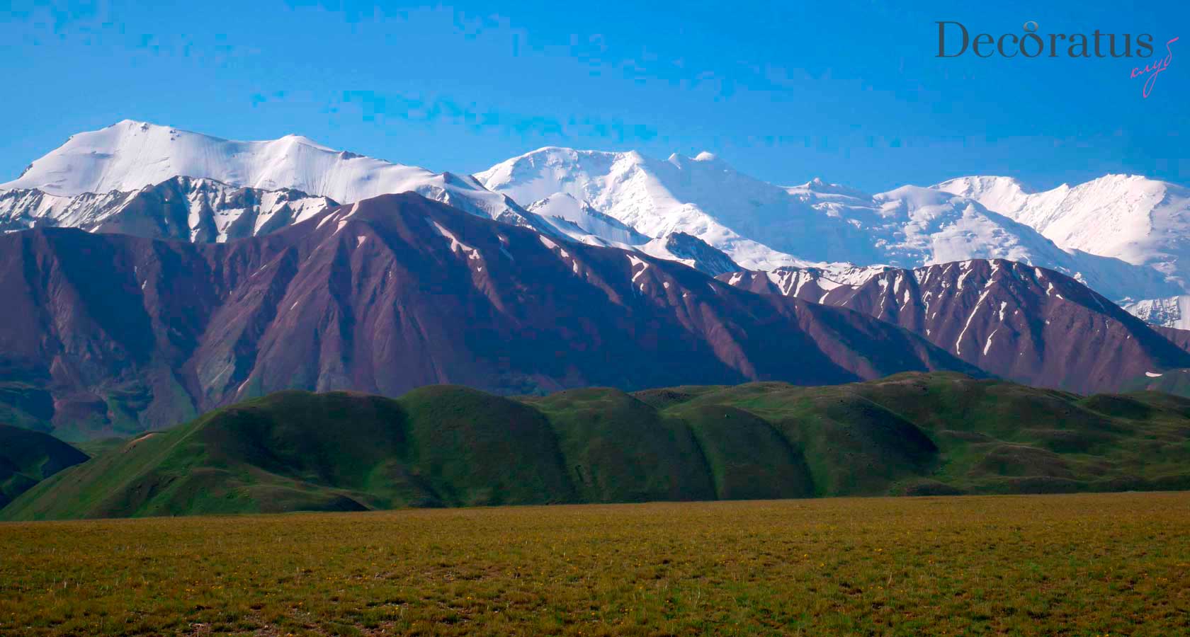 пик ленина и горы памира в киргизии