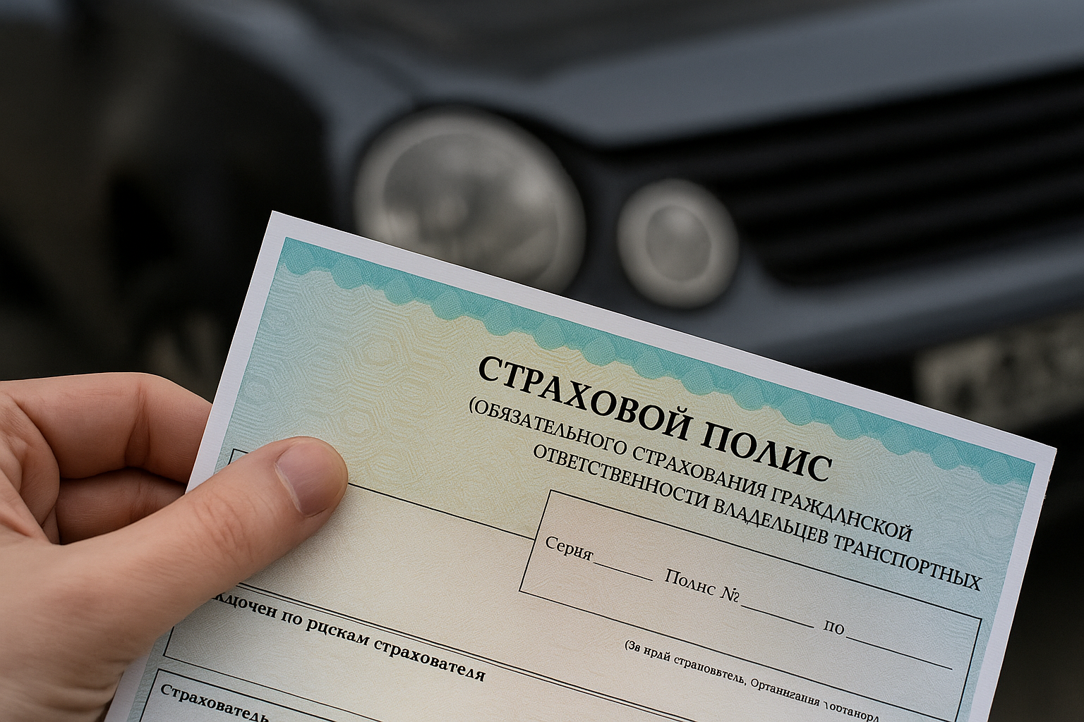 Проблема поддельных полисов ОСАГО