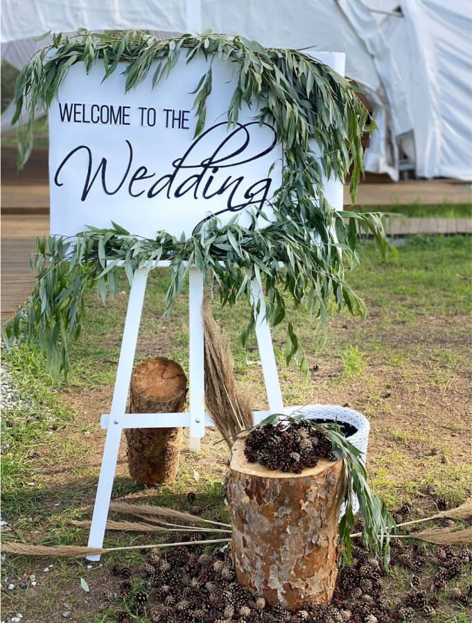 свадебная площадка с выездной регистрацией