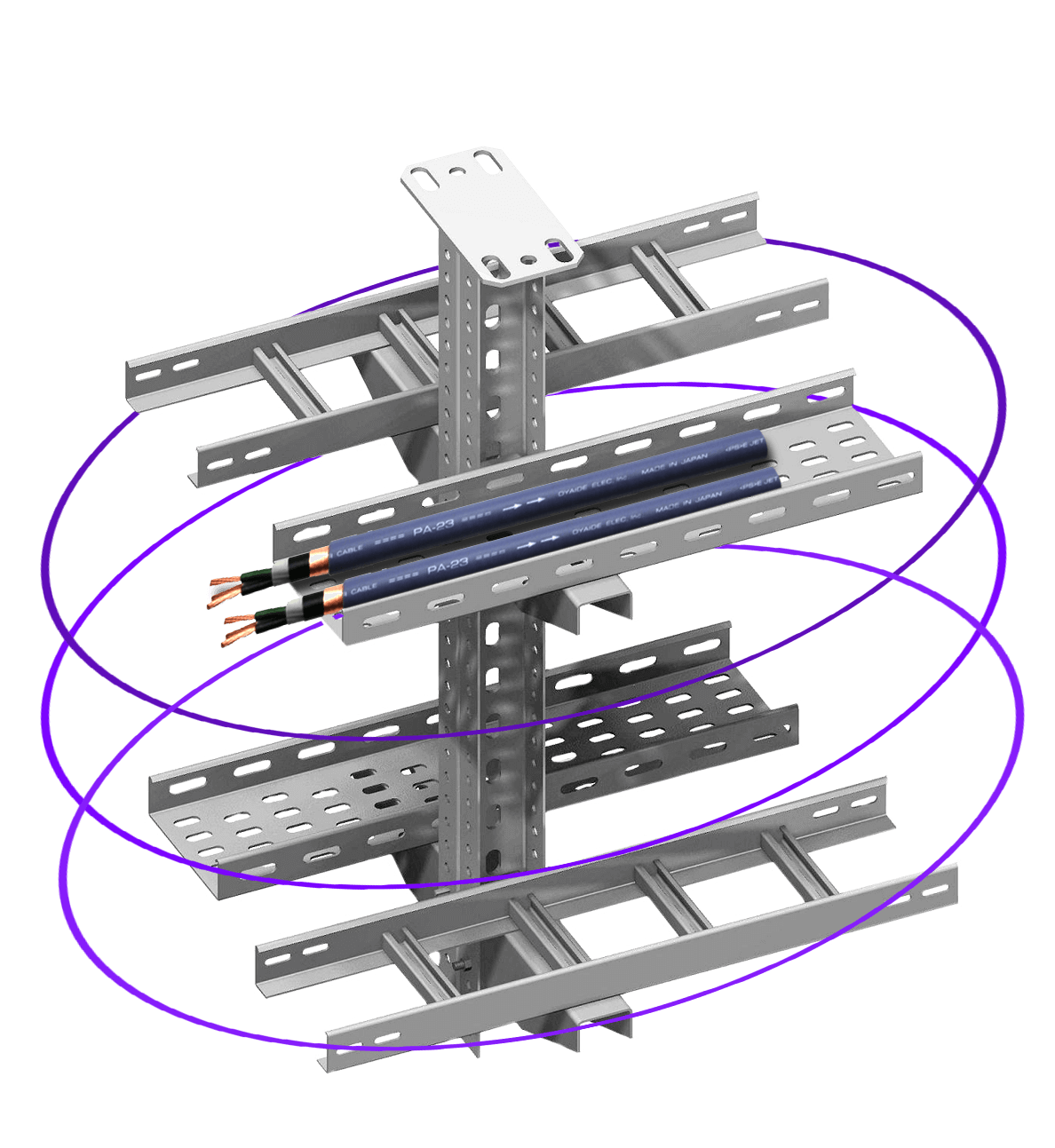 Лотки проволочные, перфорированные DKC (ДКС) в Астане