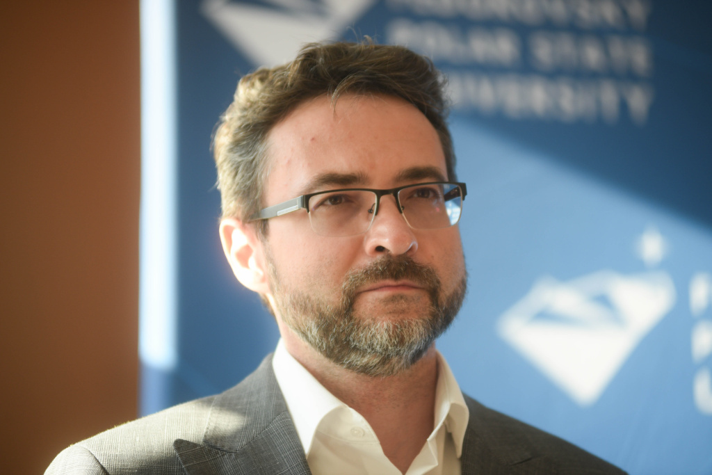 Arkady Viktorovich Tarasevich, deputy rector for research and international affairs at the Polar State University