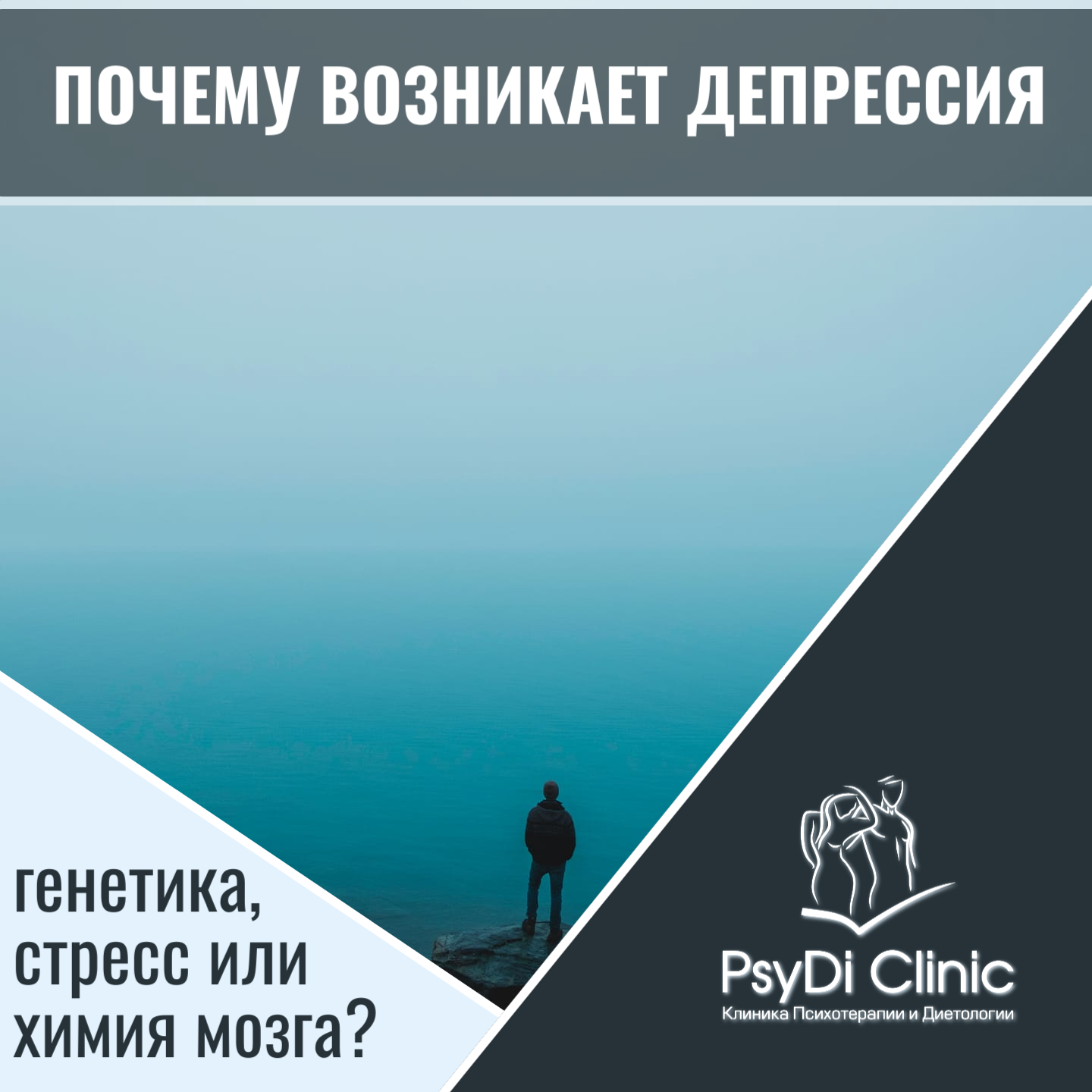 Почему возникает депрессия: генетика, стресс или химия мозга?