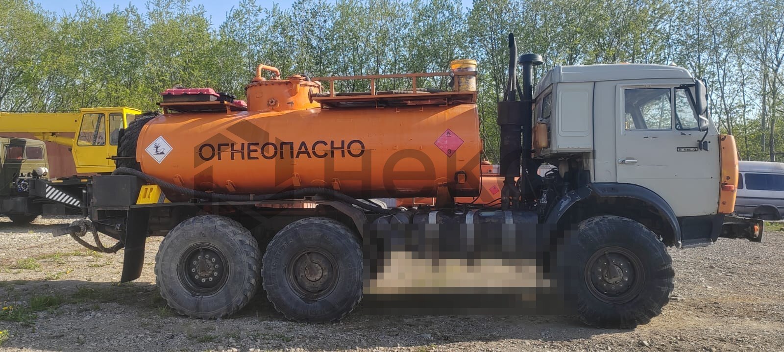 Установка УОС и главного переключателя АКБ КамАЗ 4310 АЦ-8