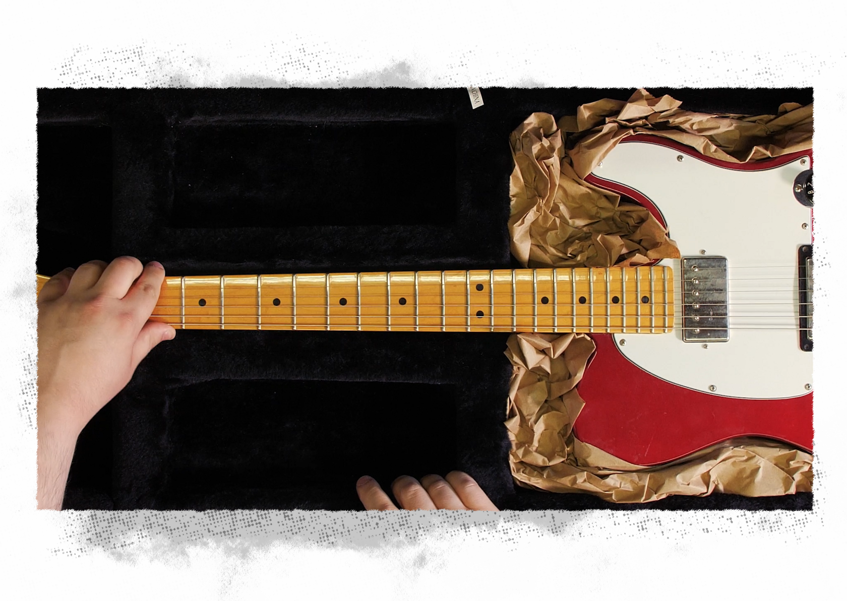 Упаковка гитары