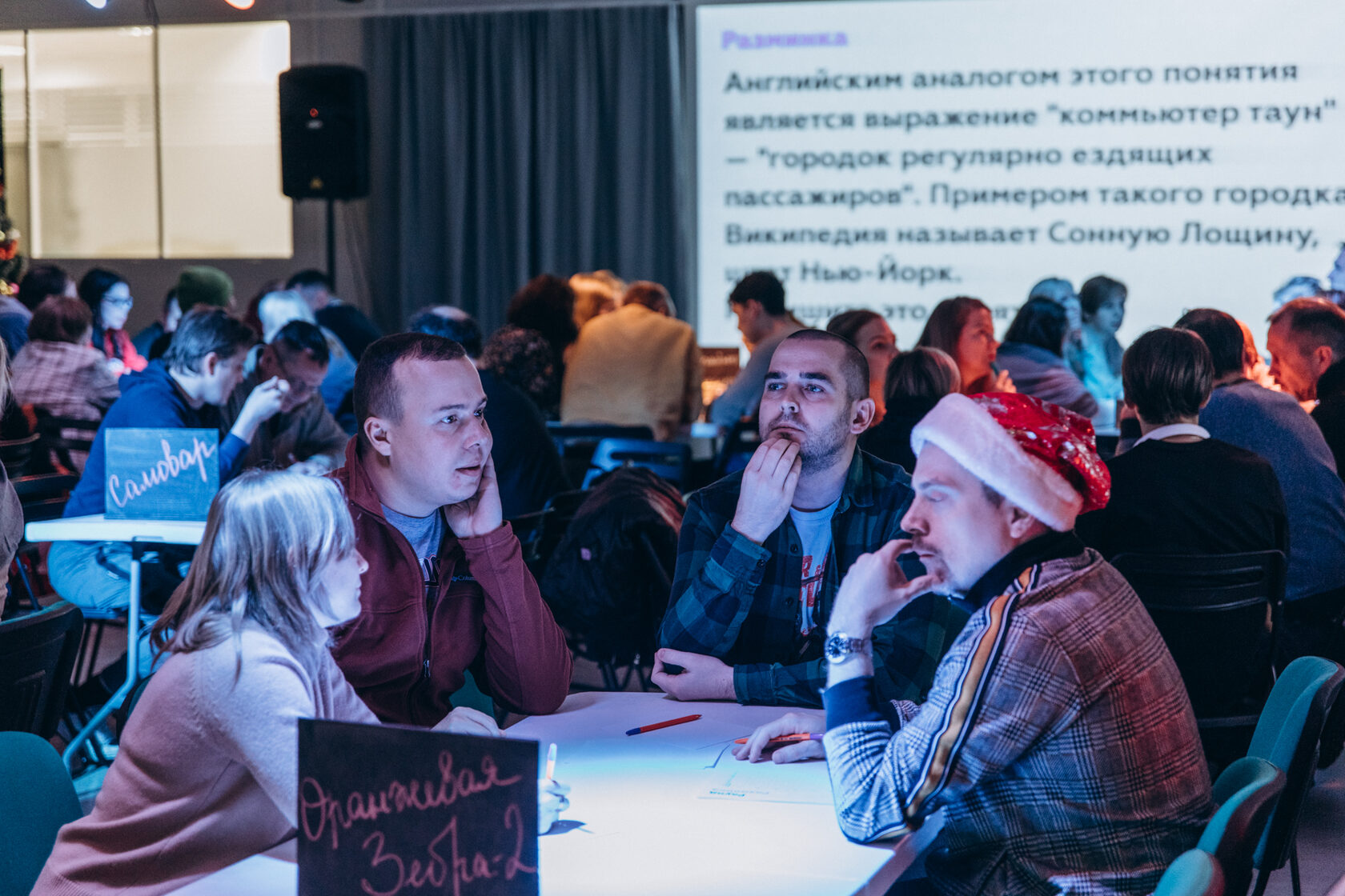 Фото с игры ЯсенКвиз в КЦ «Вдохновение»