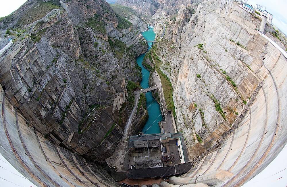 Дамба в дагестане фото