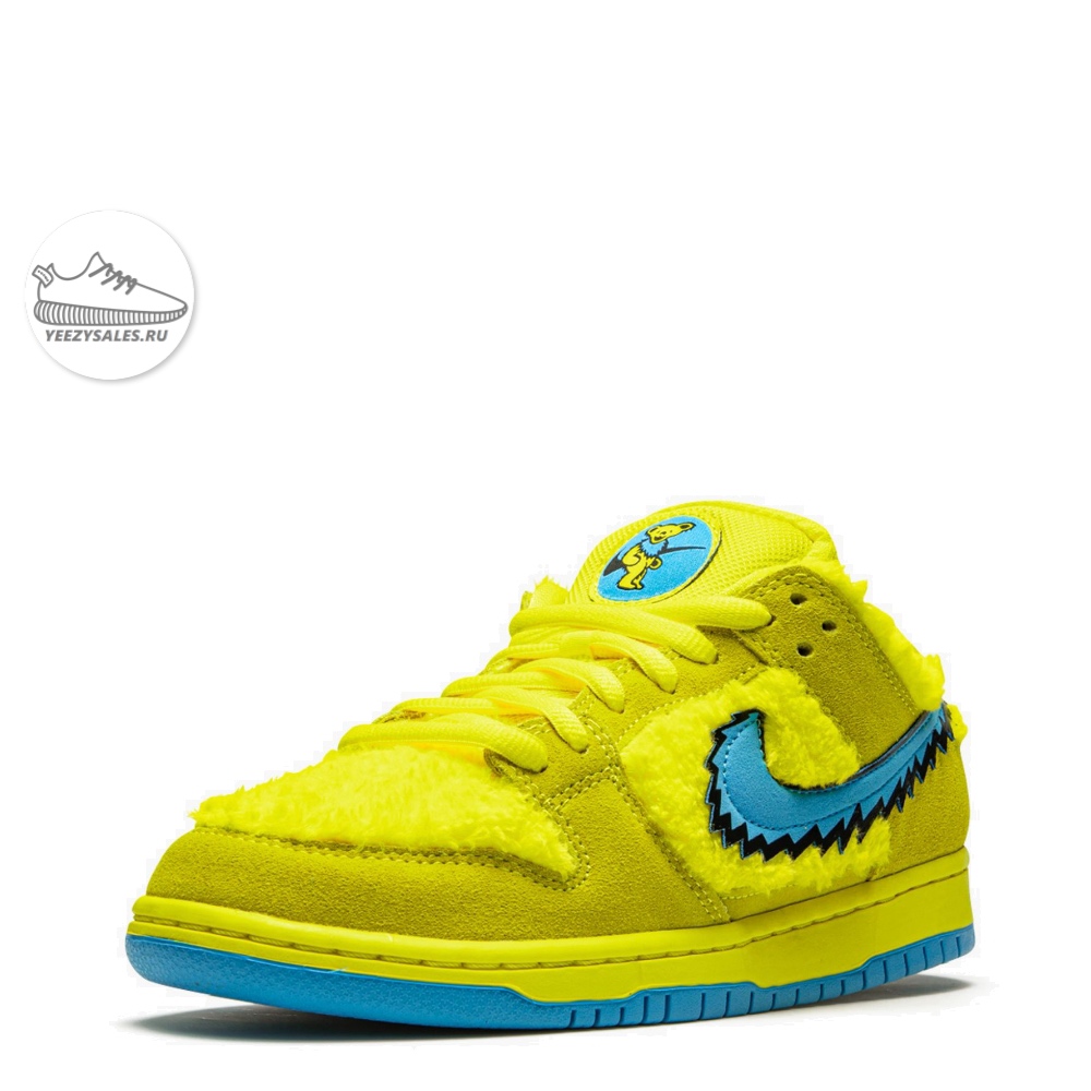 nike sb dunk low grateful dead bears yellow