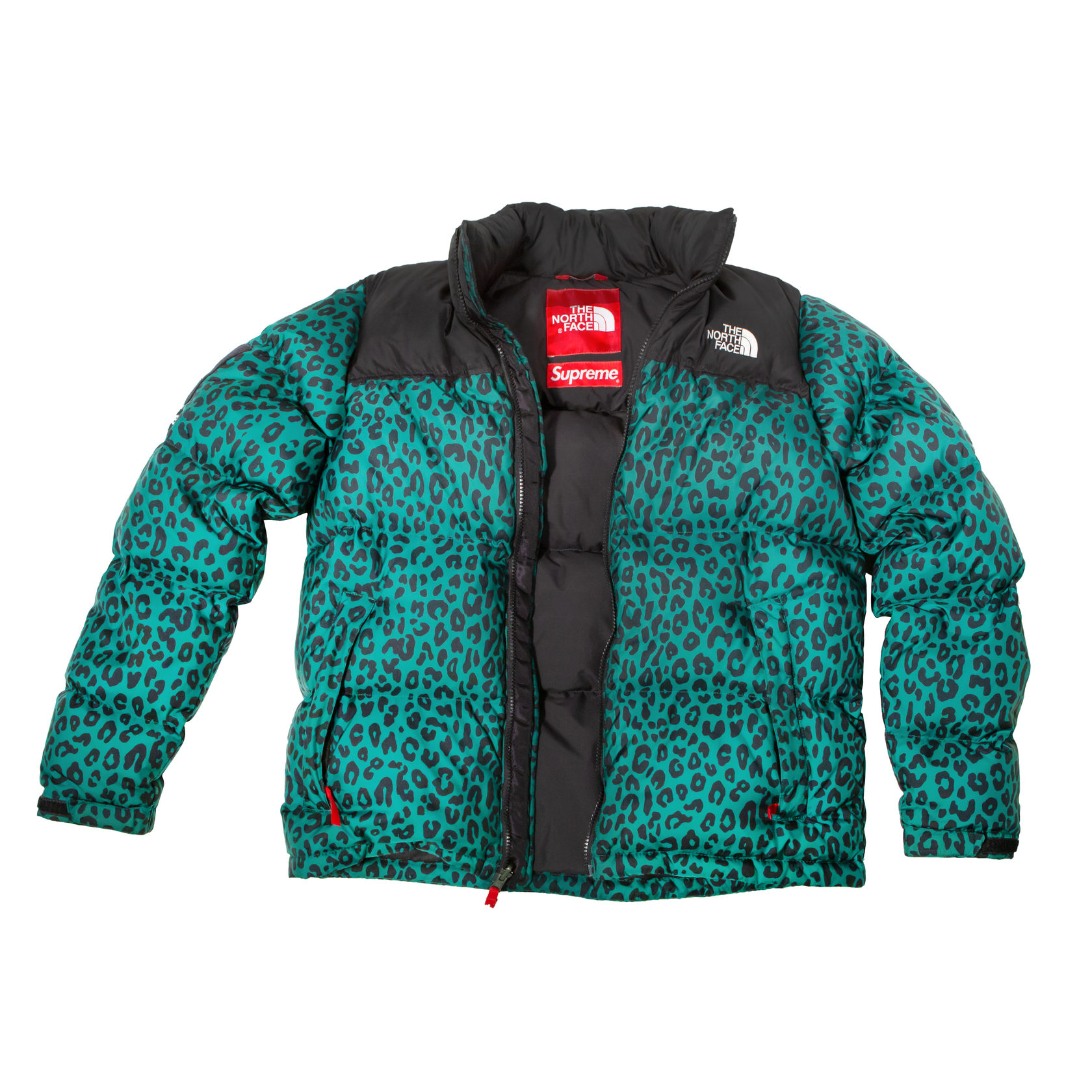 the north face x supreme leopard