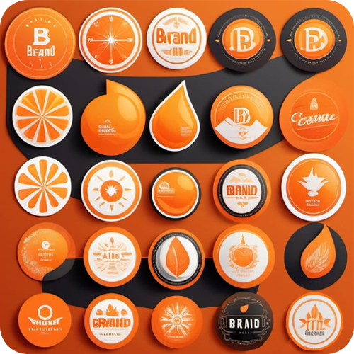 наклейки с логотипом на заказ