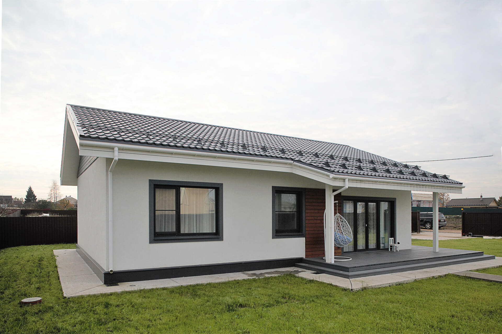 Крыша Одноэтажного Дома Из Газобетона