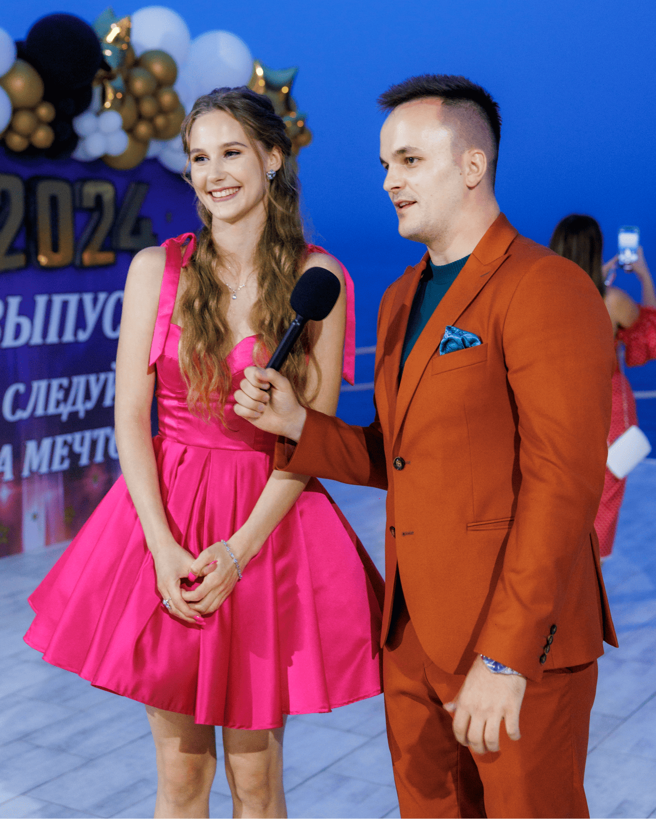 Ведущий делового события Евгений Токарь Владивосток