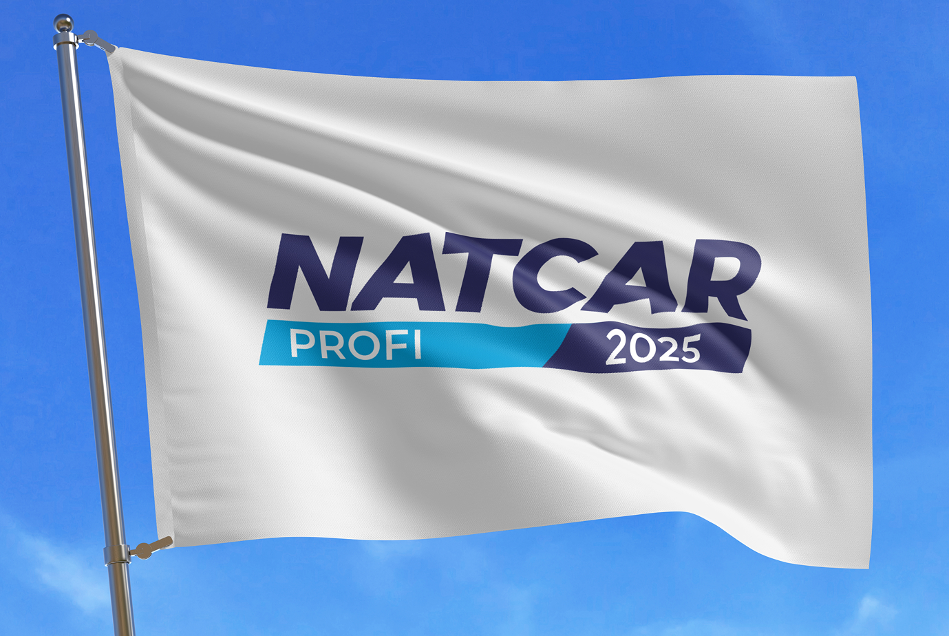 Одностраничник для события NATCAR – состязание магистральных тягачей