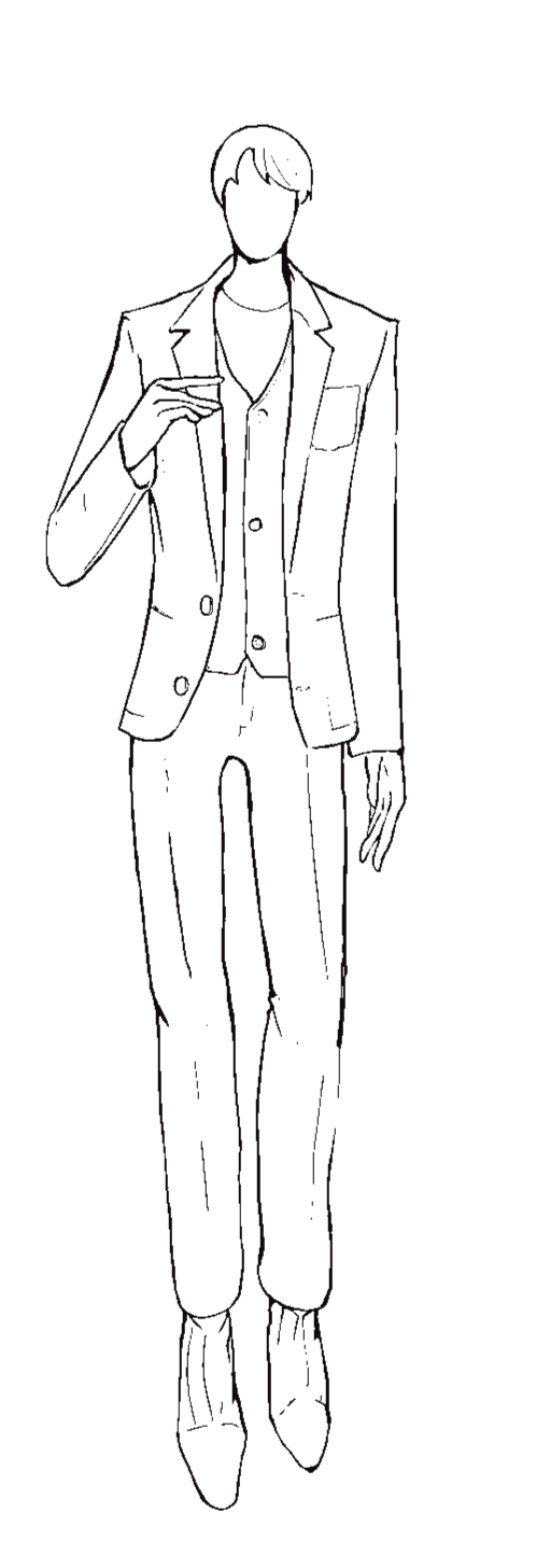 пиджак жилет мужской на заказ