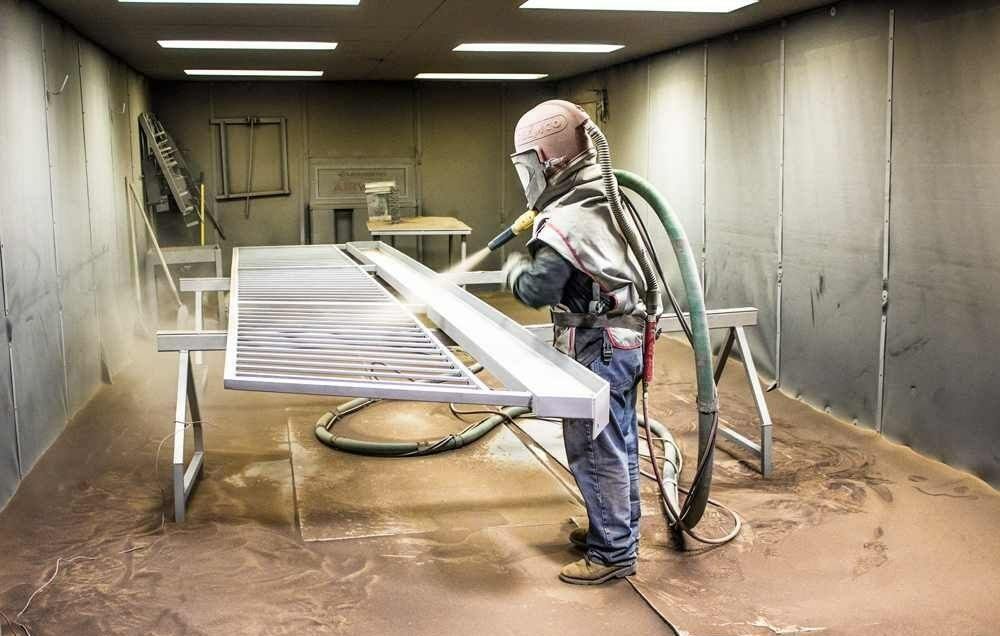 Пескоструйная очистка