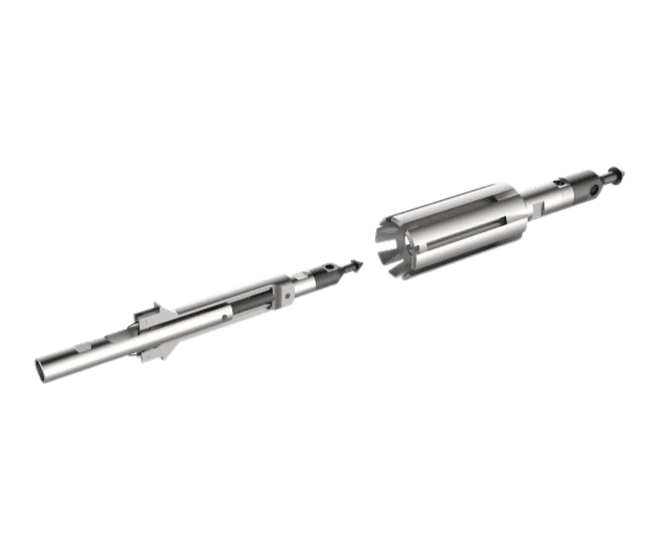 Automatic latching device for downhole gauges