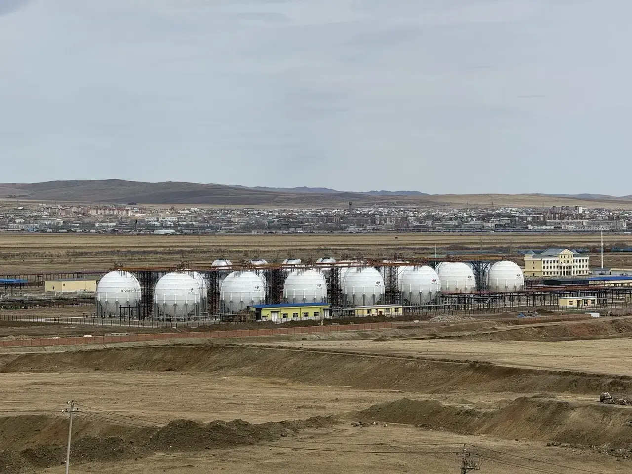 Газовый терминал в Маньчжурии