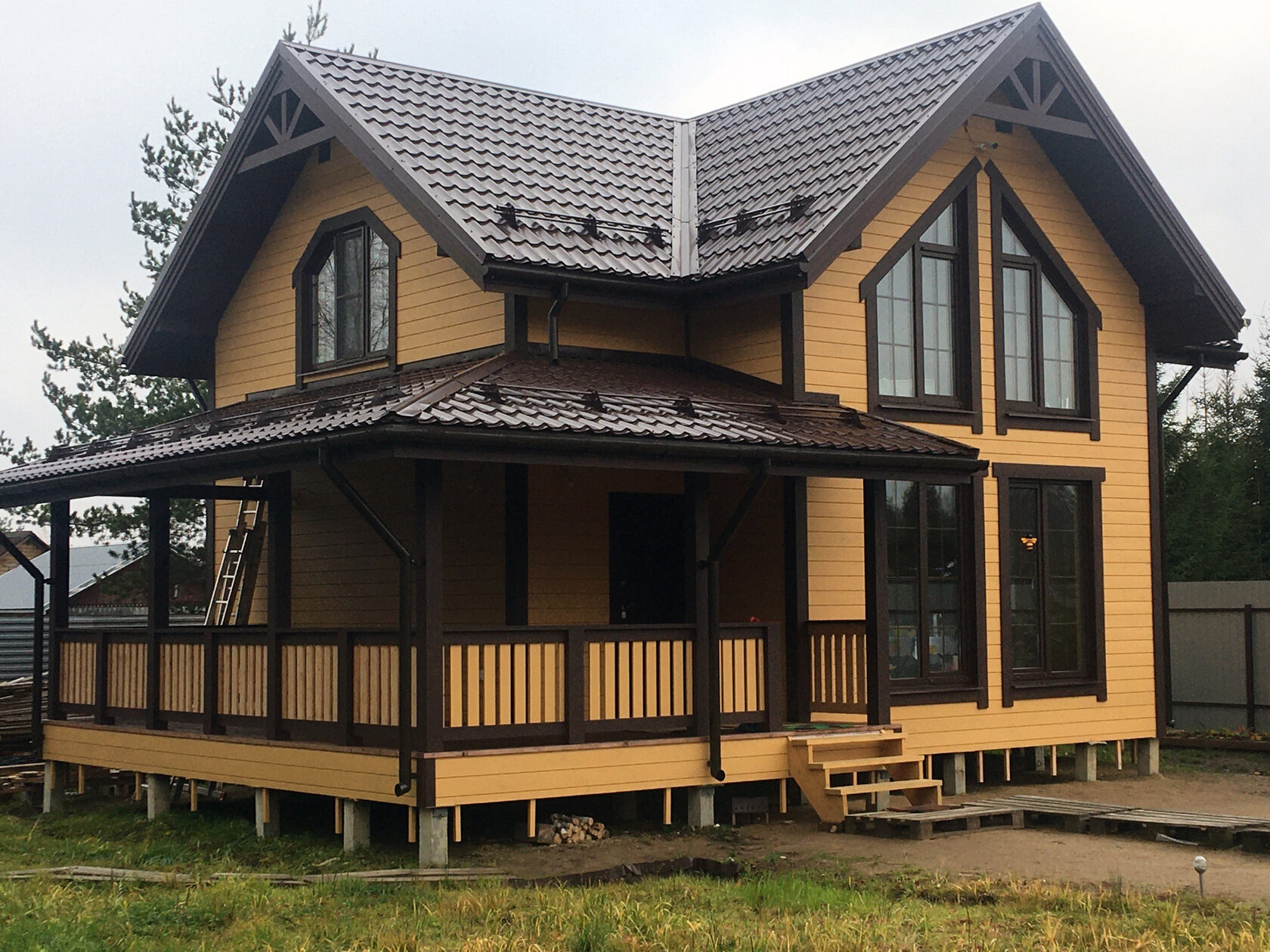 Кущёвскую готовый дом фото