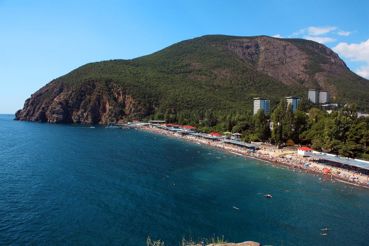 Гора Аю-Даг в Ялте