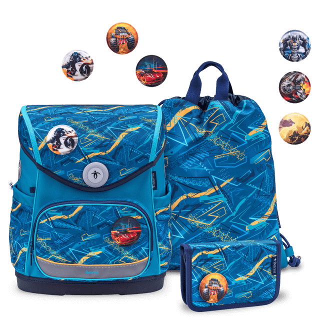 Ранец для первоклассника с наполнением Belmil Premium