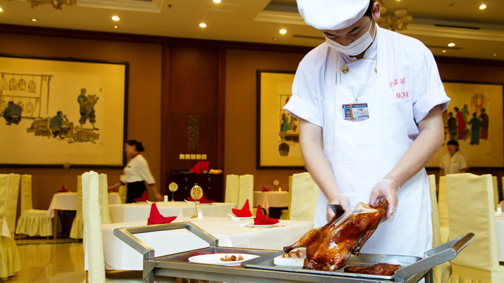 Ресторан Цюаньцзюйдэ. Пекин. Китай.