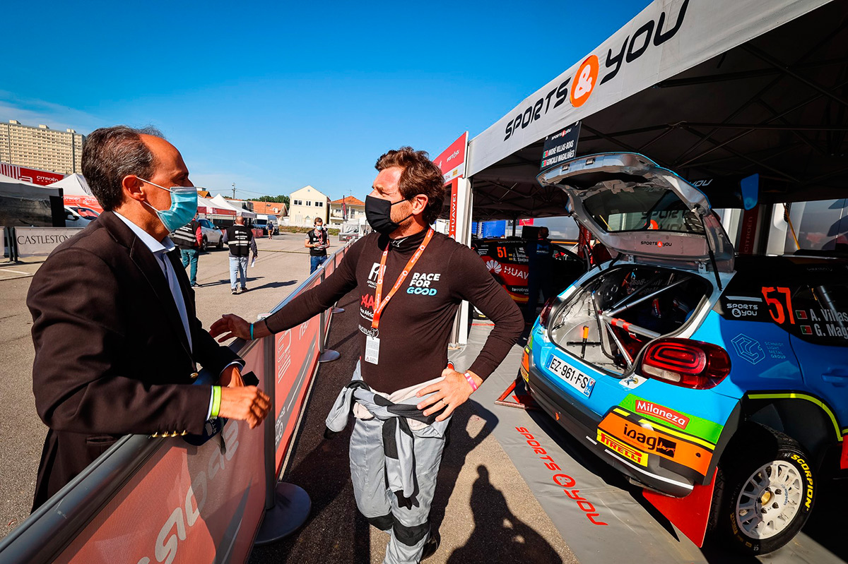 Андре Виллаш-Боаш, Citroen C3 Rally2, ралли Португалия 2021