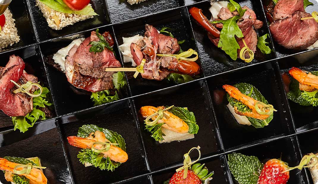 набор канапе на праздник