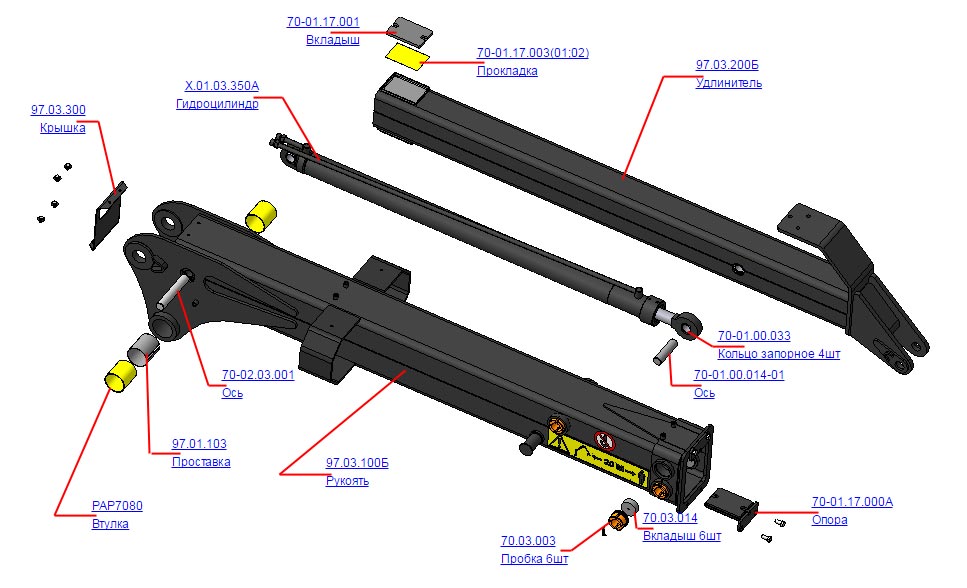 Как открутить гайку на гидроцилиндре рукояти велмаш
