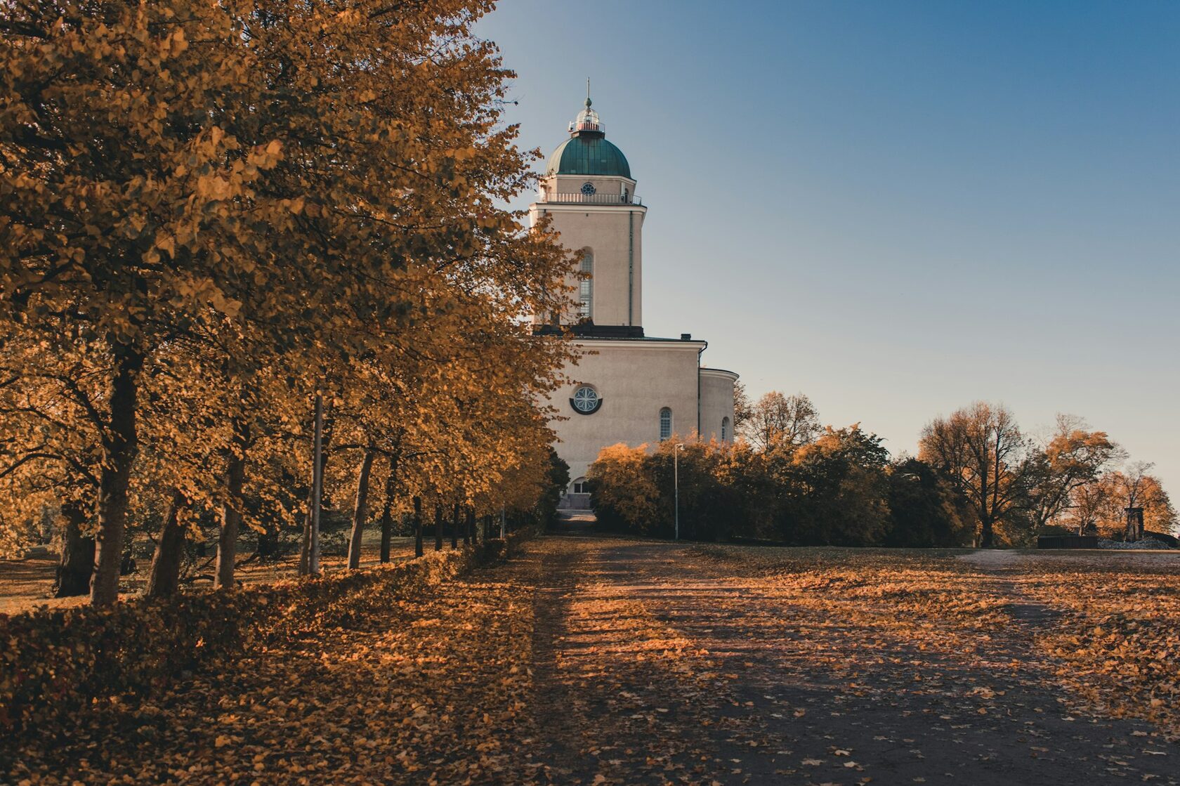 Тобольский Кремль осенью