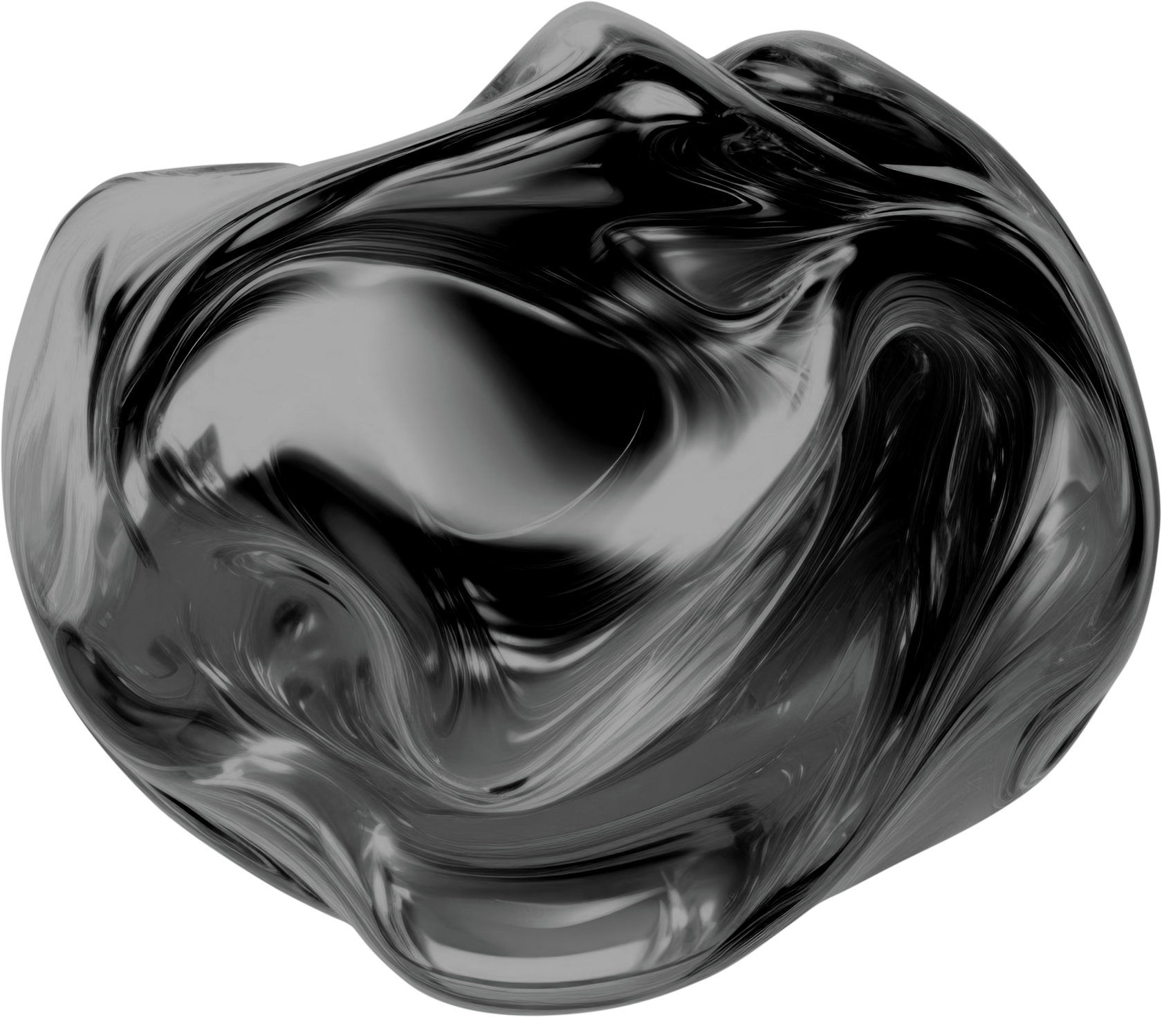 Графический элемент серебристый с градиентом