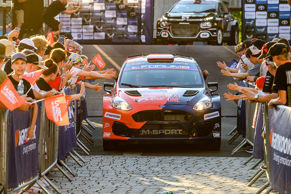 Ромет Юргенсон и Сийм Оя, Ford Fiesta Rally2, ралли Финляндия 2025