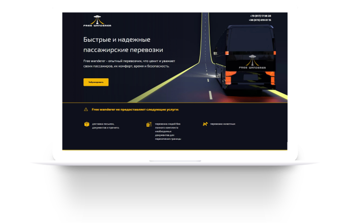 freewanderer web design