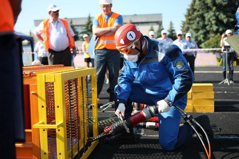 пожарный лабиринт для тренировок