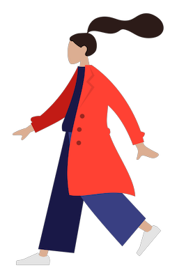 девушка вектор 