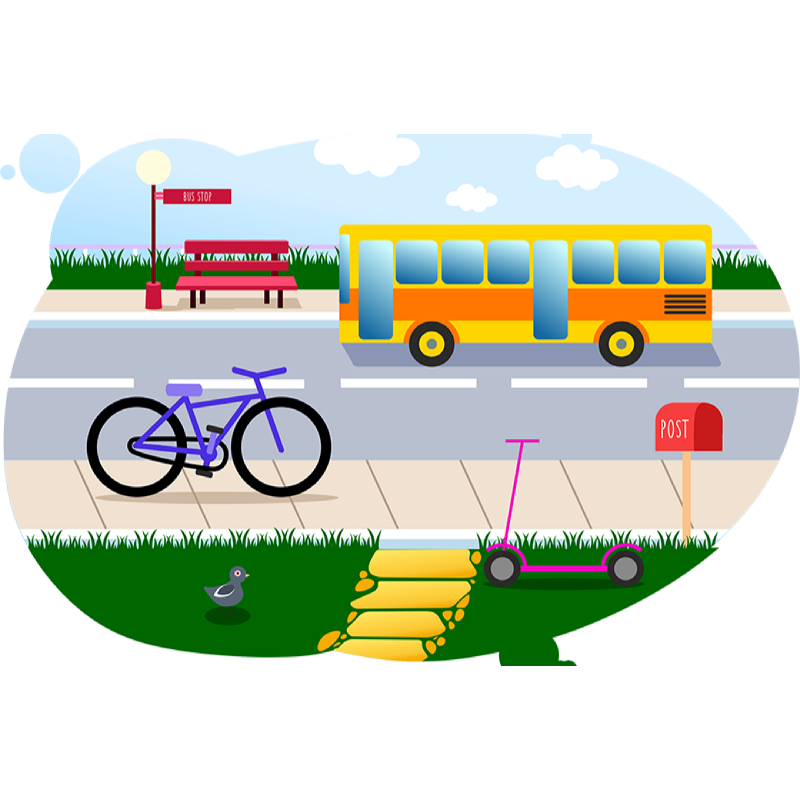 Письменные приемы сложения на примере транспорта