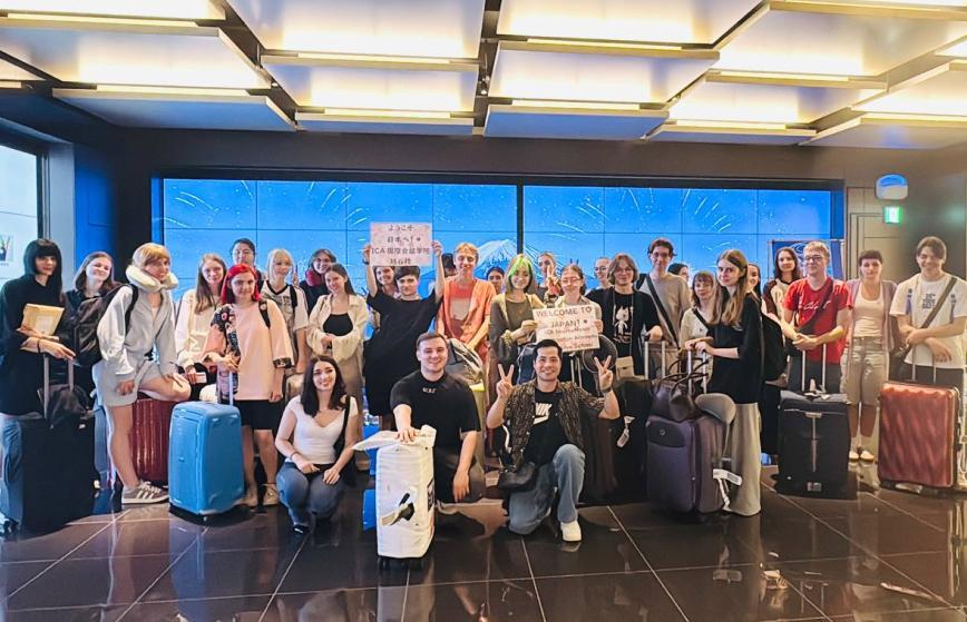 Групповое фото участников языкового курса