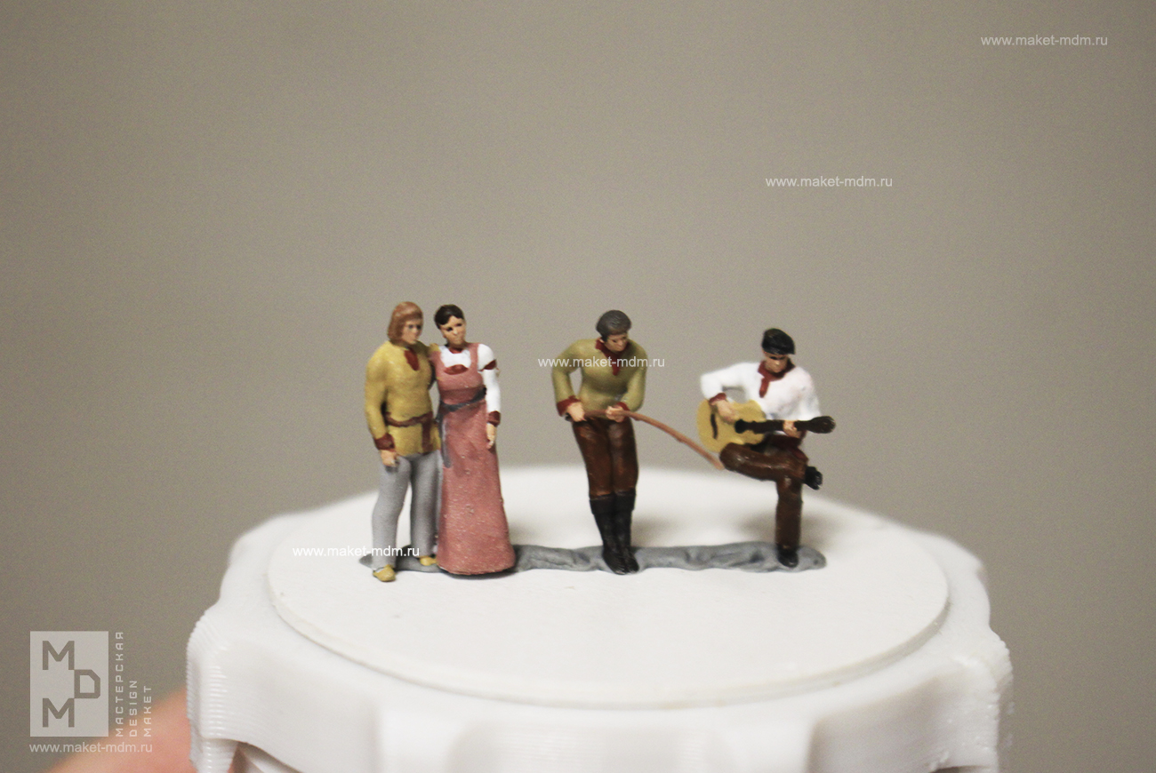 макет этнодеревни