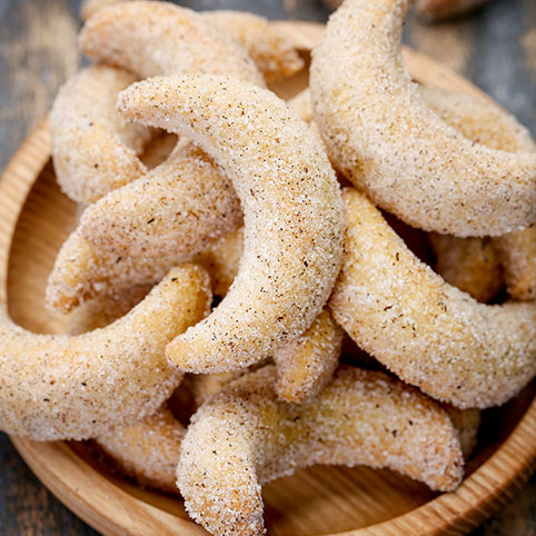 Hazelnut Flowers cookies