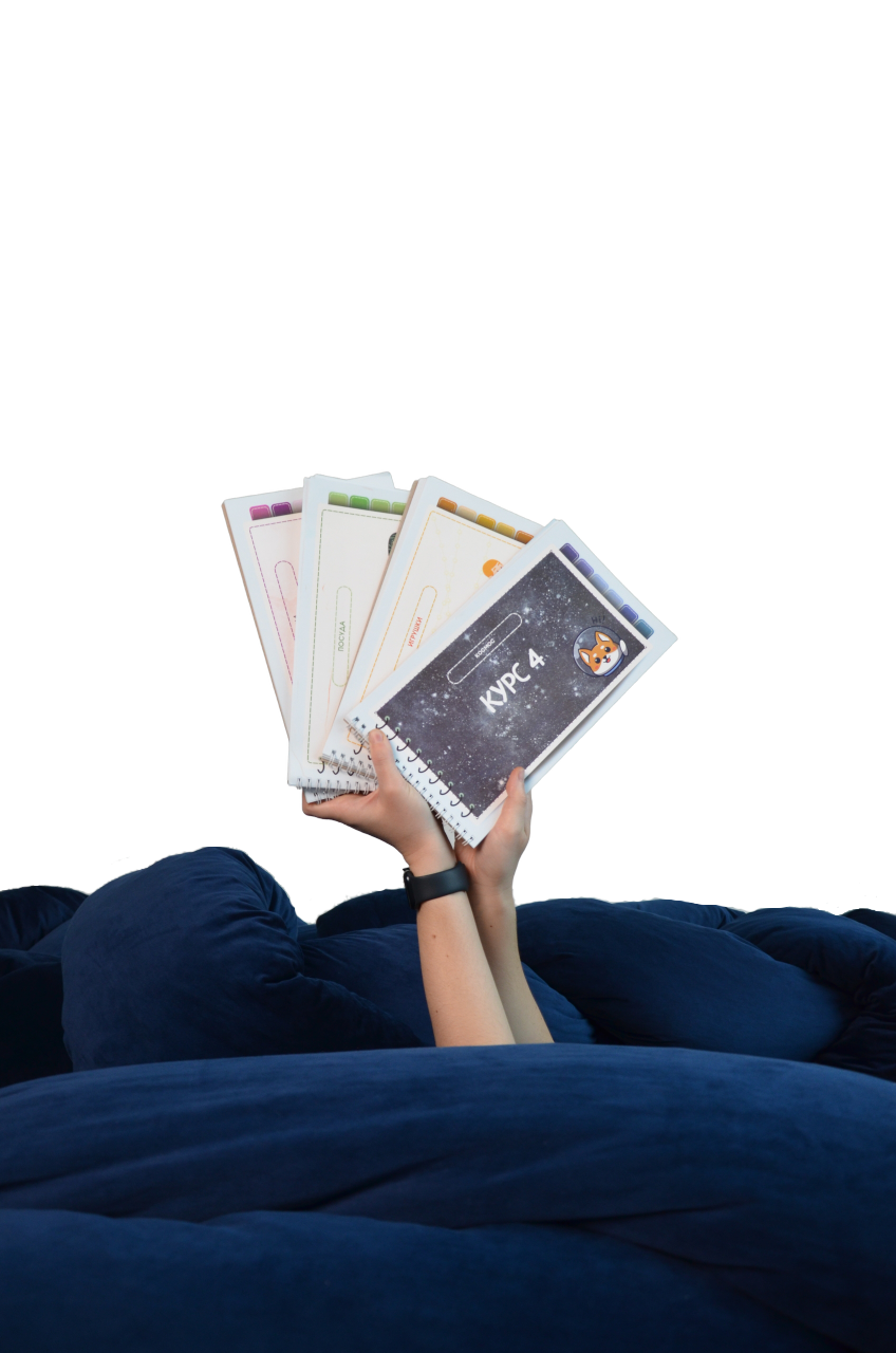 Акварельный кит на голубом фоне
